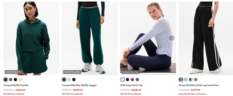 Athleta Canada Semi-Annual Sale: Save up to 70% Off + Boxing Day Sale 30% off Everything