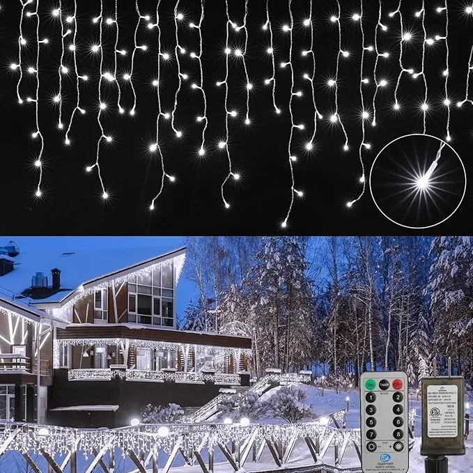 Icicle Lights Outdoor 40 FT 432