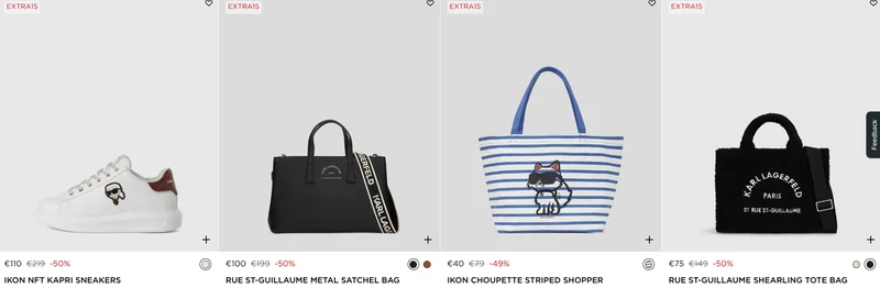 Karl Lagerfeld Paris Canada: Sale up to 50% off + Extra 15% off Select Lines