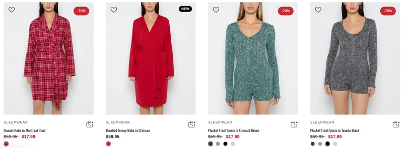 La Senza Canada: Winter Sale up to 70% off