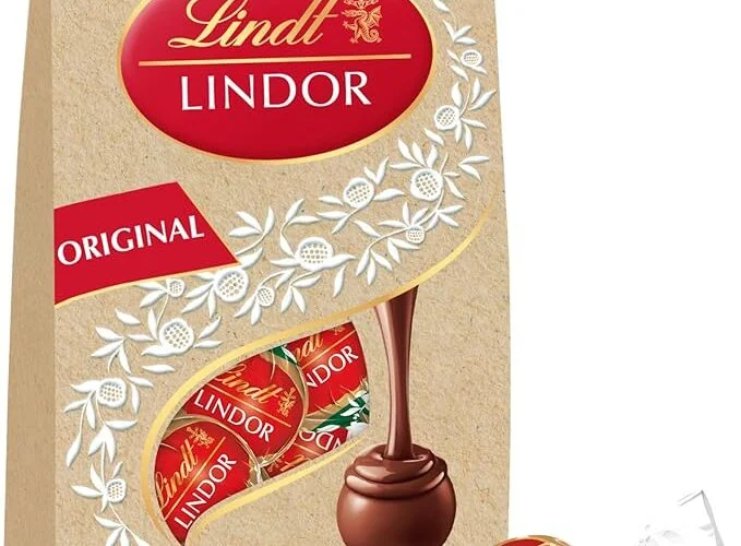 Lindt LINDOR Vegan Chocolate Truffles Bag Original
