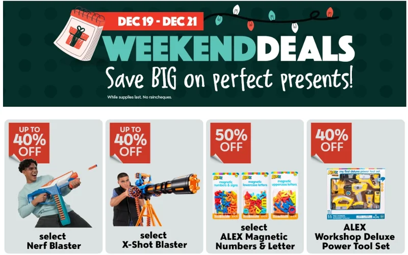 Toys R Us Canada: Weekend Deals up to 50% off